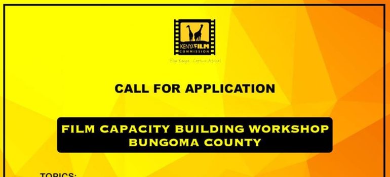 FILM CAPACITY BUILDING WORKSHOP IN BUNGOMA COUNTY