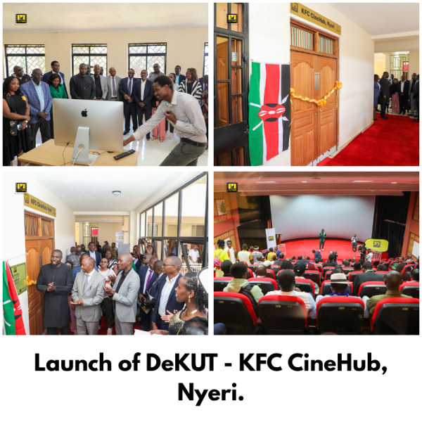 KFC and DeKUT Launch CineHub to Expand Opportunities for Creatives in Nyeri